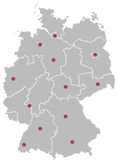 Deutschlandkarte Jemah